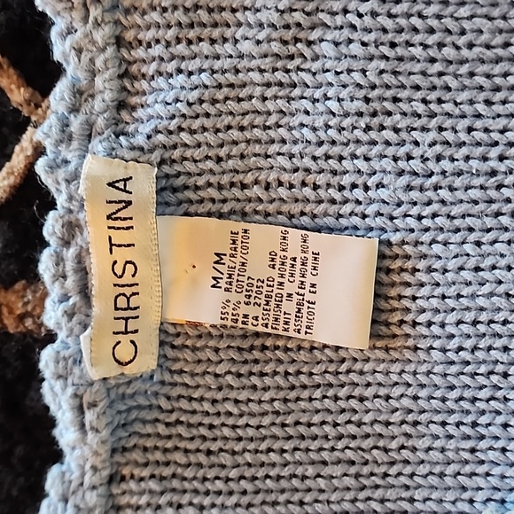 Christina baby blue sweater - Picture 6 of 7